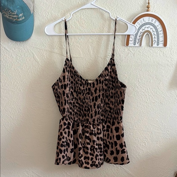 BiBi Tops - Women’s Leopard Print Top